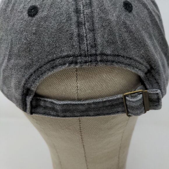 Chicago Men's Slideback Hat Gray Adjustable Embroidered Logo - Picture 8 of 10